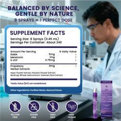 Спрей для сна с мелатонином и l-теанином, 5 HTP (арт. 26-1002189)