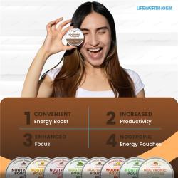 Энергетические пакетики с кофеином и альфа GPC для фокуса (арт. 26-1002190)