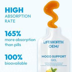 Добавка жидкая 5-HTP l-theanine ashwagandha для настроения (арт. 26-1002197)