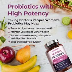 Пробиотики женские 60 капсул 50 миллиардов для иммунитета и мочеполовой системы (арт. 26-1002222)