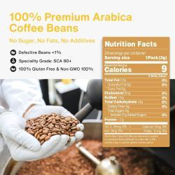 Кофе растворимый набор дегустационный светлая средняя темная обжарка арабика (арт. 26-1002292)