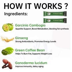 Экстракт зеленого кофе с 10 натуральными добавками для здоровья (арт. 26-1002294)