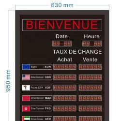 Дисплей LED 2.3 дюйма с ик-пультом для курсов валют (арт. 26-2002041)