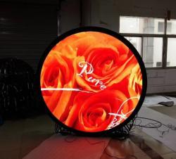 Экран LED круглый двусторонний 600мм для рекламы (арт. 26-2002109)