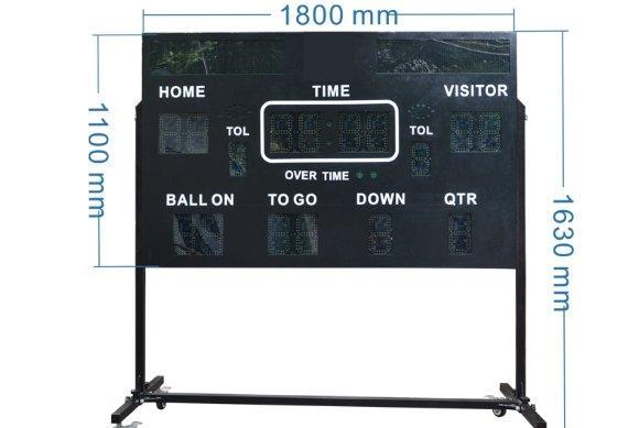 Табло LED для американского футбола водонепроницаемое 1.8x1.1м (арт. 26-2002132)