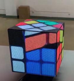 Дисплей LED куб 200x200 мм wifi управление для рекламы (арт. 26-2002172)