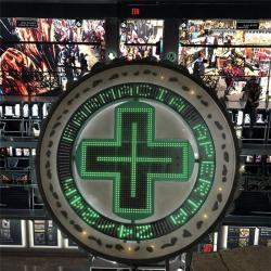 Крест LED P8 3D эффект для рекламы на улице IP65 (арт. 26-2002208)