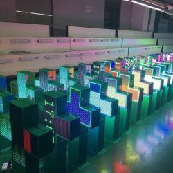 Дисплей светодиодный зеленый двусторонний водонепроницаемый для улицы (арт. 26-2002213)