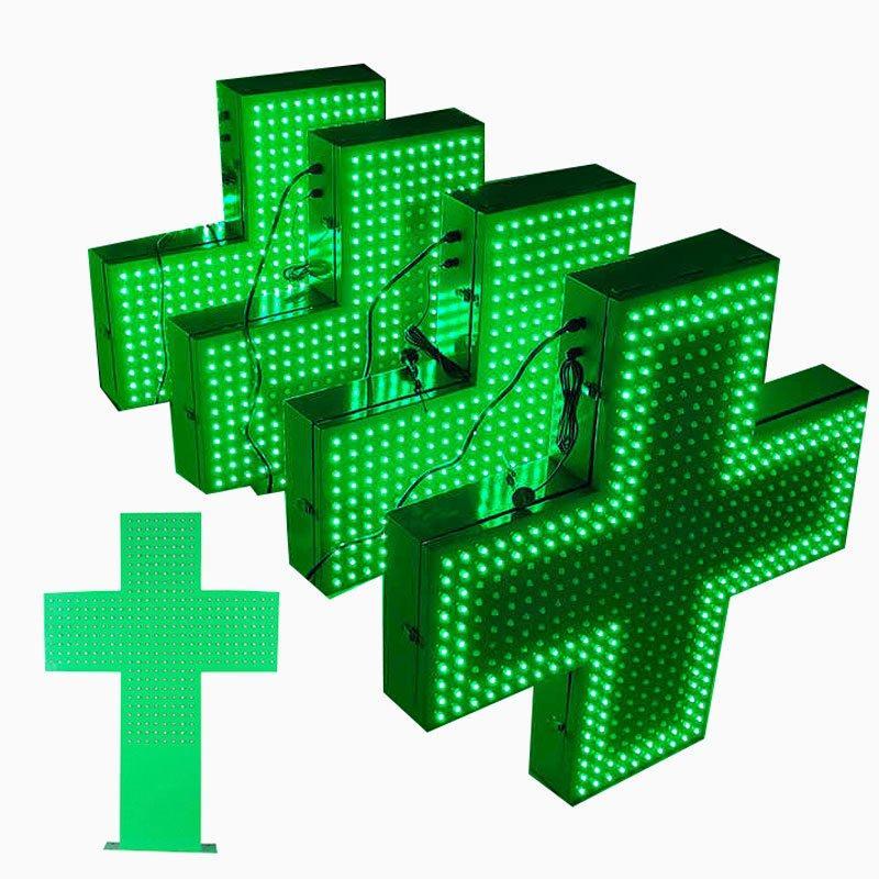 Вывеска LED крест программируемая для аптек (арт. 26-2002216)