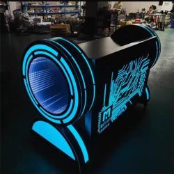 Дисплей DJ booth LED круглый для ночного бара (арт. 26-2002276)