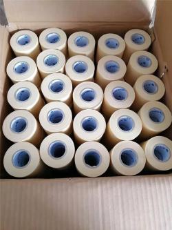 Лента для обмотки труб ПВХ белая односторонняя (арт. 26-1902035)