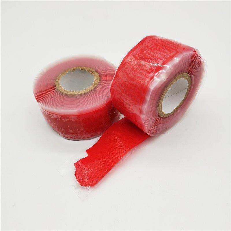 Лента силиконовая самослипающаяся стекловолоконная двусторонняя для предупреждения (арт. 26-1902170)