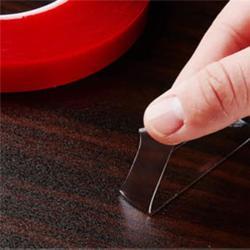 Лента акриловая прозрачная двусторонняя водостойкая для упаковки (арт. 26-1902229)