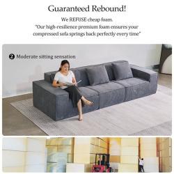 Диван модульный из губки 55D для школы (арт. 26-2102035)