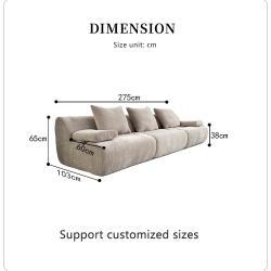 Диван угловой l-образный тканевый для гостиной (арт. 26-2102041)