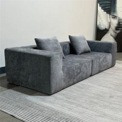 Диван компактный в коробке из шенилла для спальни (арт. 26-2102044)