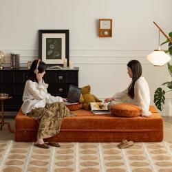 Диван-кровать из пеноматериала высокой плотности для гостиной (арт. 26-2102076)