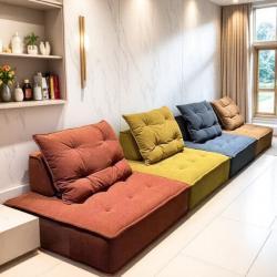 Диван модульный тканевый сжатый для гостиной (арт. 26-2102081)