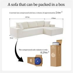 Диван-кровать модульный из ткани для гостиной (арт. 26-2102090)