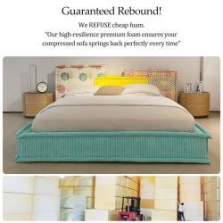 Кровать-компрессор из губчатой ткани для спальни (арт. 26-2102091)