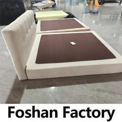 Кровать модульная вакуумная мягкая из эко-ткани (арт. 26-2102093)