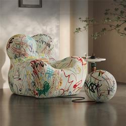 Кресло мягкое раскладное тканевое для отдыха (арт. 26-2102105)