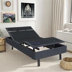 Кровать с регулируемой рамой и четырьмя боковыми поручнями для спальни (арт. 26-1702044)