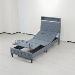 Кровать с изголовьем и USB, type-c, массажем (арт. 26-1702068)