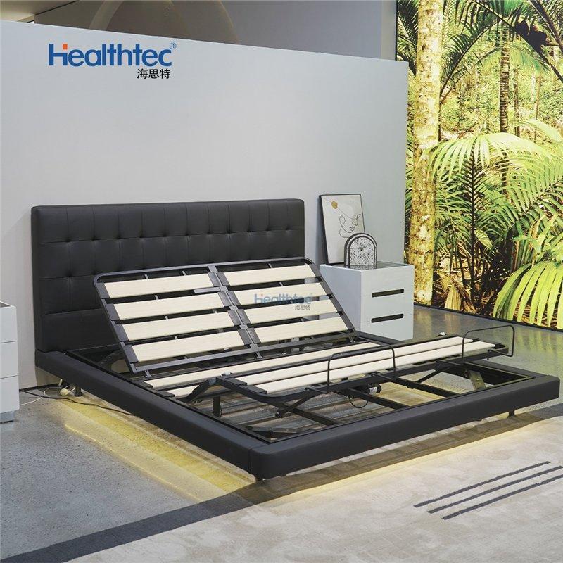 Кровать электрическая регулируемая металлическая twin с матрасом (арт. 26-1702070)