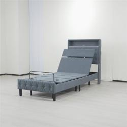 Кровать с вибромассажем и LED, bluetooth, металл (арт. 26-1702079)