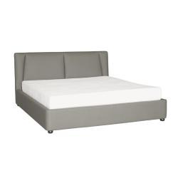 Кровать кожаная современная queen king size для спальни (арт. 26-1702098)