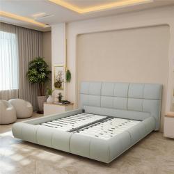 Кровать двуспальная с мягкой обивкой queen/king для спальни (арт. 26-1702105)