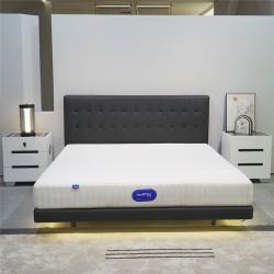 Кровать-диван с мягкой обивкой и LED подсветкой для дома (арт. 26-1702135)