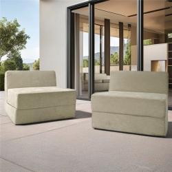 Диван раскладной уличный в деревенском стиле для сада (арт. 26-1702242)