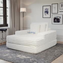 Диван-кровать модульный велюровый складной для гостиной (арт. 26-1702261)