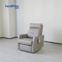 Кресло-качалка кожаное для гостиной (арт. 26-1702279)