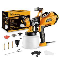 Краскопульт DEKO электрический HVLP 4000PSI 1200мл для рукоделия (арт. 26-2402001)