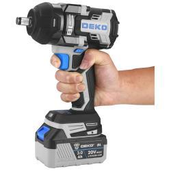 Deko гайковерт аккумуляторный 20V 800N.m безщеточный (арт. 26-2402007)