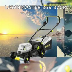 Газонокосилка DEKO аккумуляторная бесщеточная 370 мм (арт. 26-2402020)