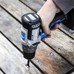 Шуруповерт аккумуляторный бесщеточный 20V 18+1 (арт. 26-2402050)