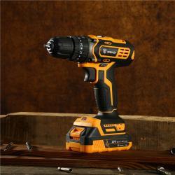 Аккумуляторная ударная дрель 20В 40Н.м для металла (арт. 26-2402062)