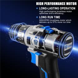 Аккумуляторная дрель-шуруповерт 20В бесщеточная 1500мАч (арт. 26-2402068)