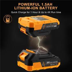 Шуруповерт DKCD 20V 40N.m 10мм для сверления (арт. 26-2402069)