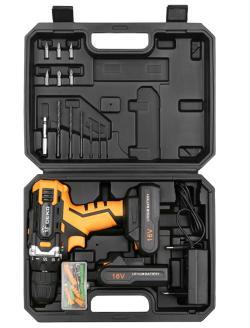 Deko дрель-шуруповерт аккумуляторная 18+1 режим (арт. 26-2402079)