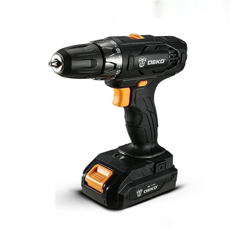 Дрель-шуруповерт аккумуляторная 18В LED подсветка (арт. 26-2402080)