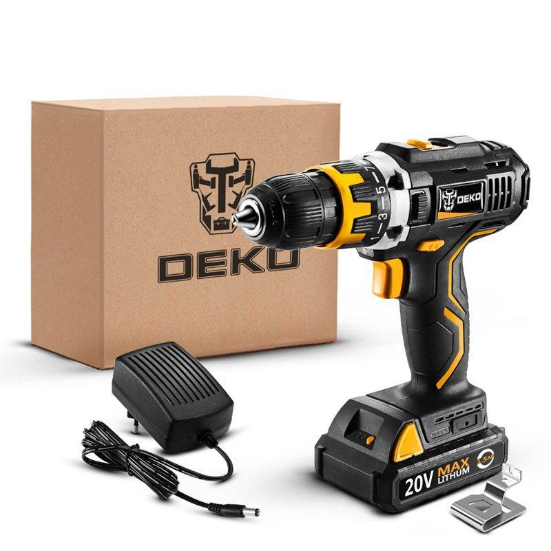 Аккумуляторная дрель 20V 1500mAh для дома (арт. 26-2402081)