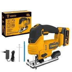 Пила циркулярная DEKO 20V 800-3000 об/мин аккумуляторная (арт. 26-2402143)