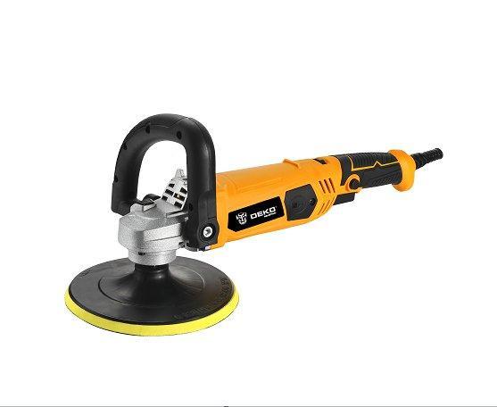 Deko полировальная машина 180мм 1400Вт для авто (арт. 26-2402198)