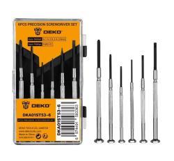 Набор отверток крестовых 6 шт. хром сталь пластик для DIY (арт. 26-2402209)