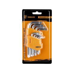 Набор ключей DEKO torx CR-V 9 шт. для ремонта (арт. 26-2402256)